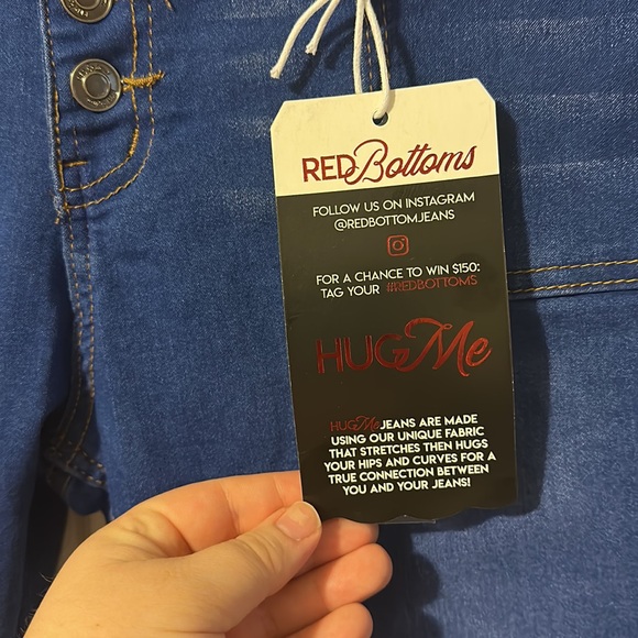 Red Bottom Jeans - Size 15 💙 - Picture 5 of 13